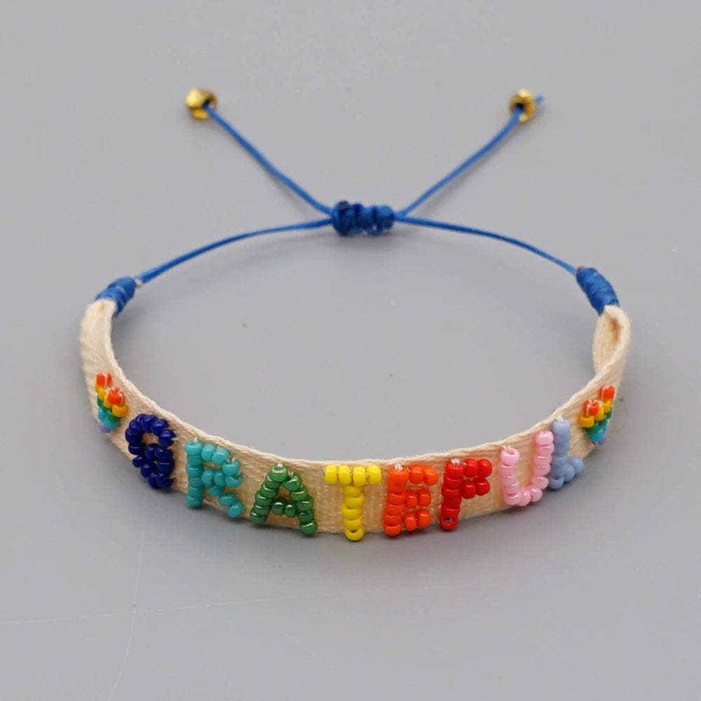 CZ Chain/Silk Cord Bracelet– Valerie Nahmani Designs
