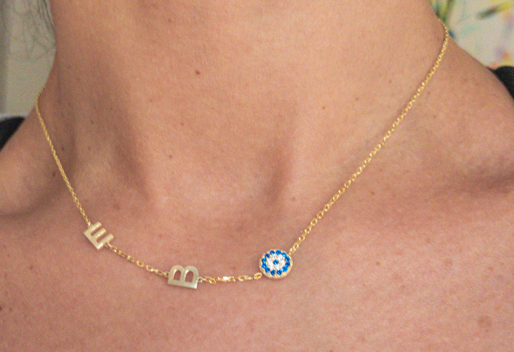 Multi Initial Necklace - rockyourvnd